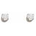 14K White Gold 2MM CZ