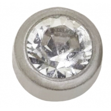 TITANIUM 4MM CRYSTAL BEZEL